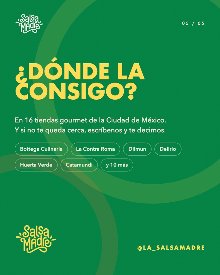 Salsa Madre slide: where to buy
